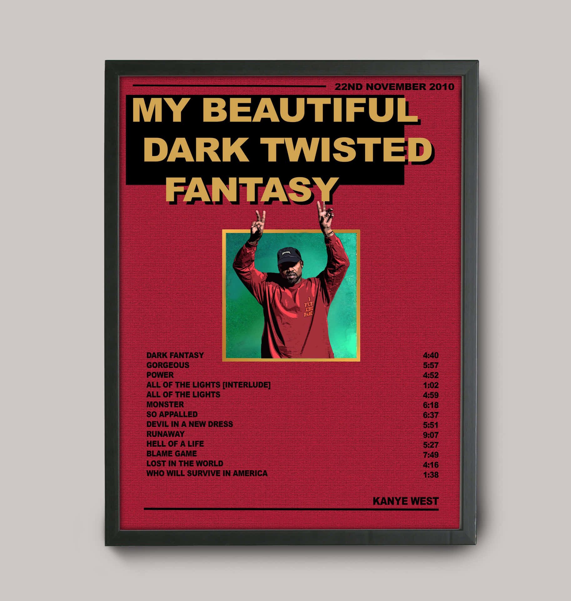 My Beautiful Dark Twisted Fantasy Wallpaper