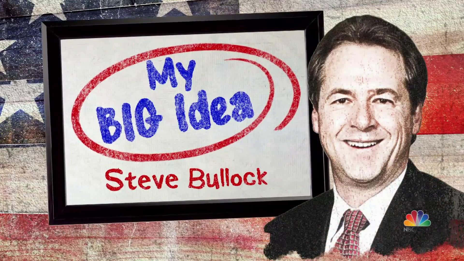My Big Idea Steve Bullock Poster Wallpaper