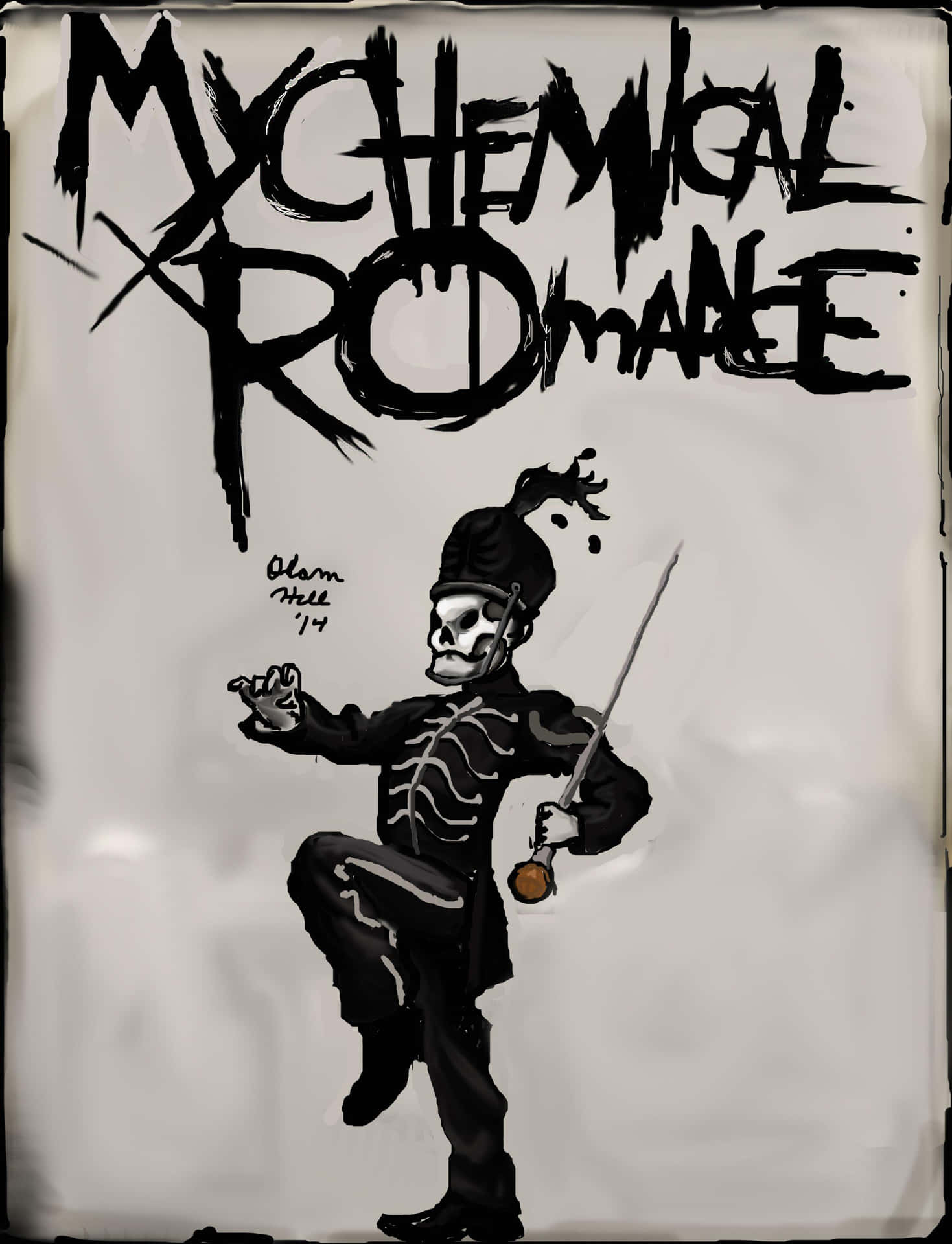A Spectacular Snapshot of My Chemical Romance Wallpaper