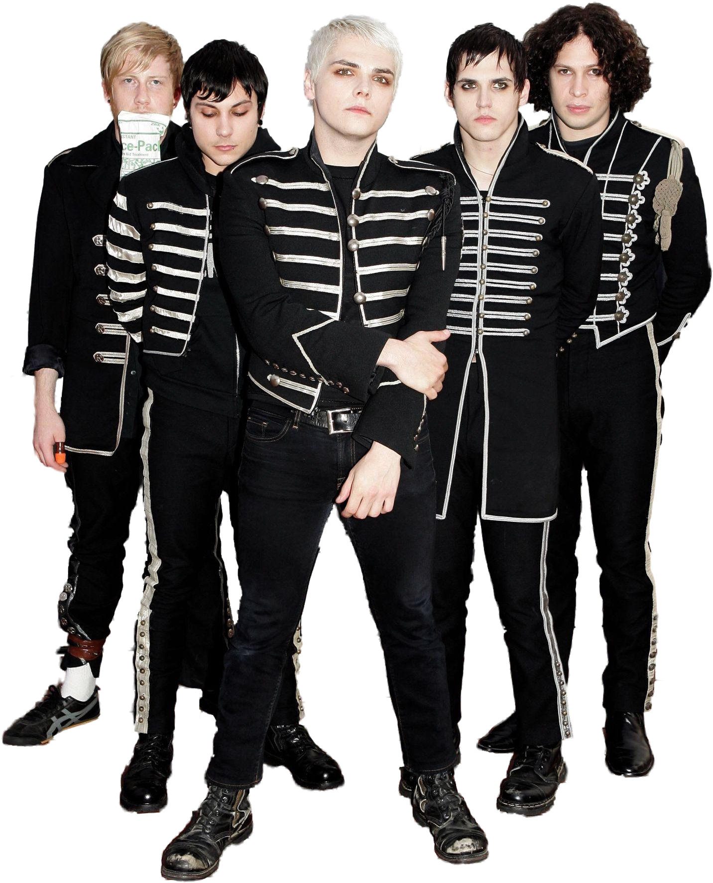 My Chemical Romance Black Parade Outfits PNG