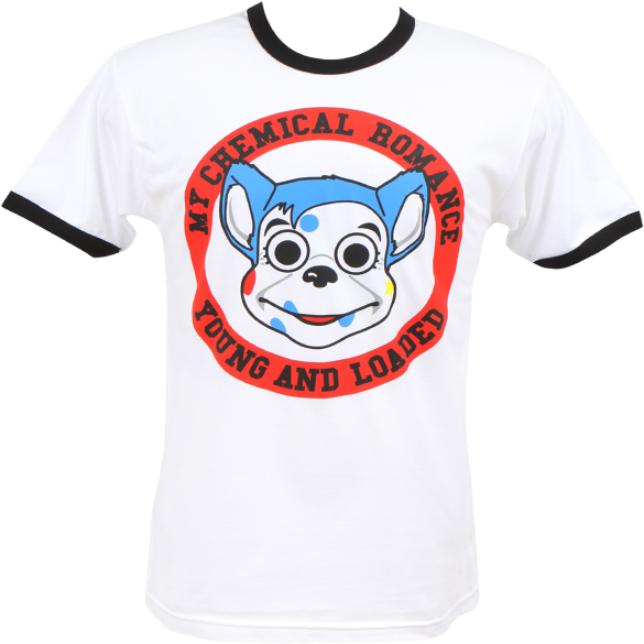 My Chemical Romance Youngand Loaded Tshirt PNG