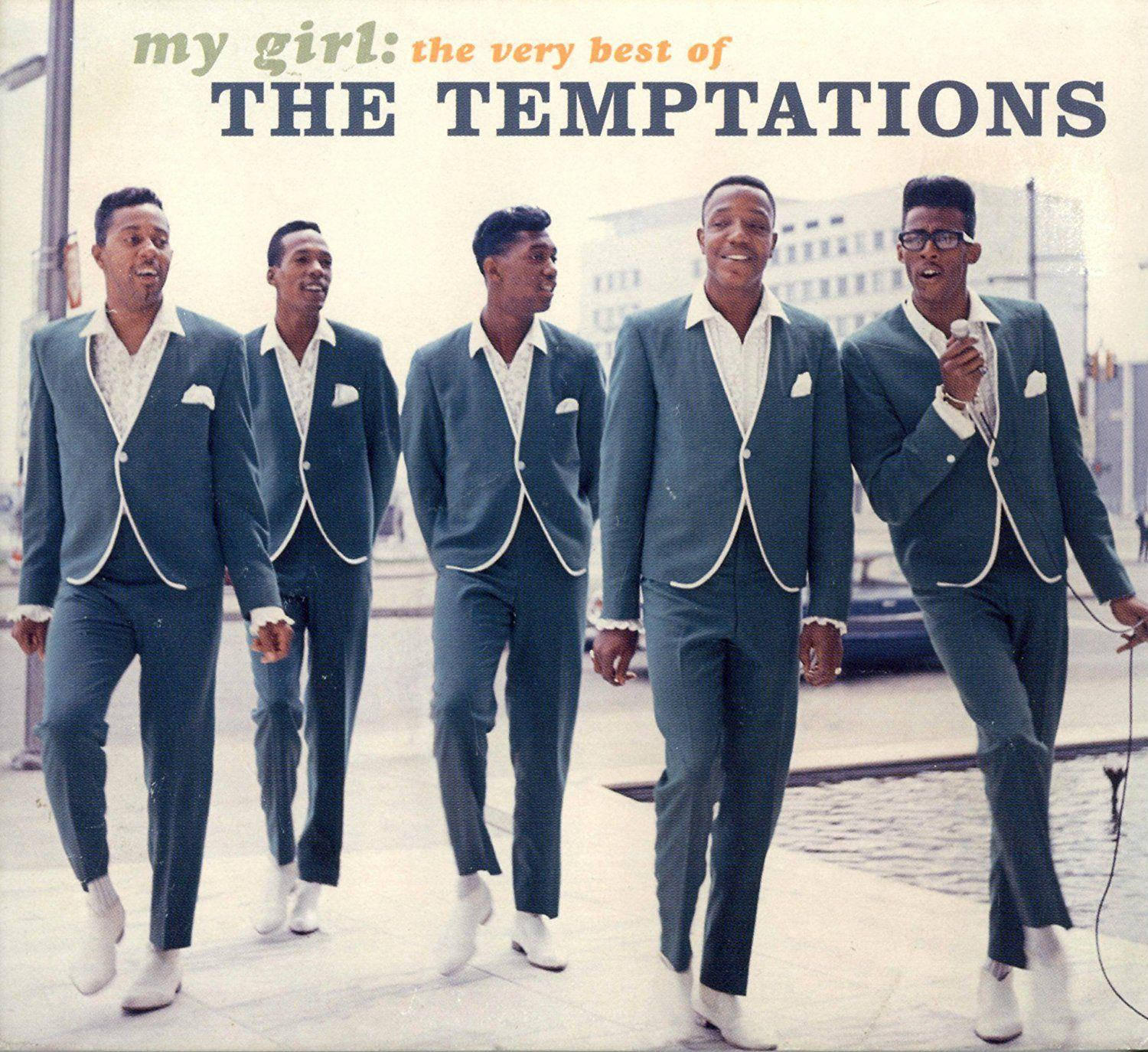 Iconic Album Cover of My Girl: The Very Best of the Temptations Wallpaper