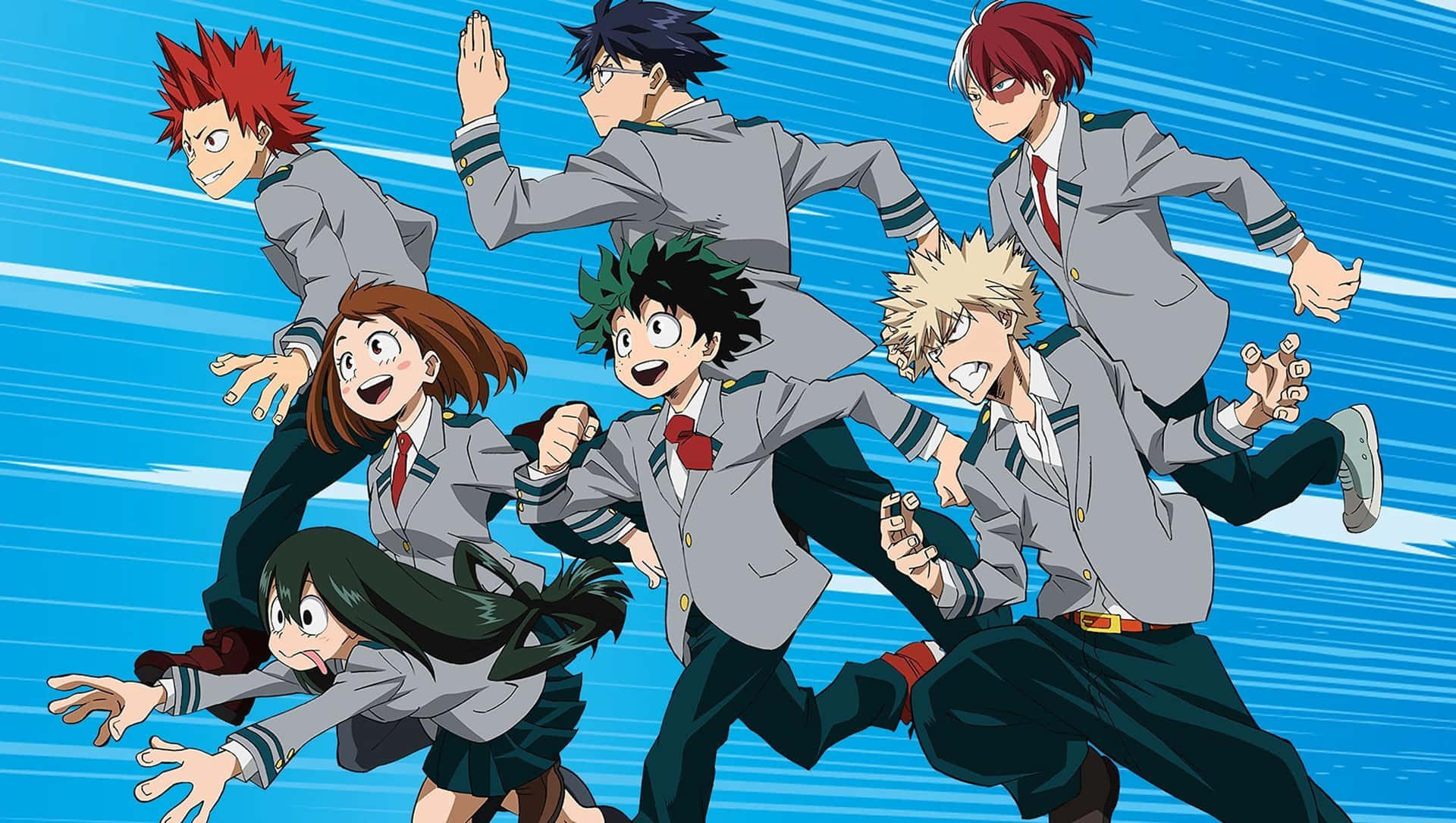Follow Your Dreams and Be a Hero With My Hero Academia! Wallpaper
