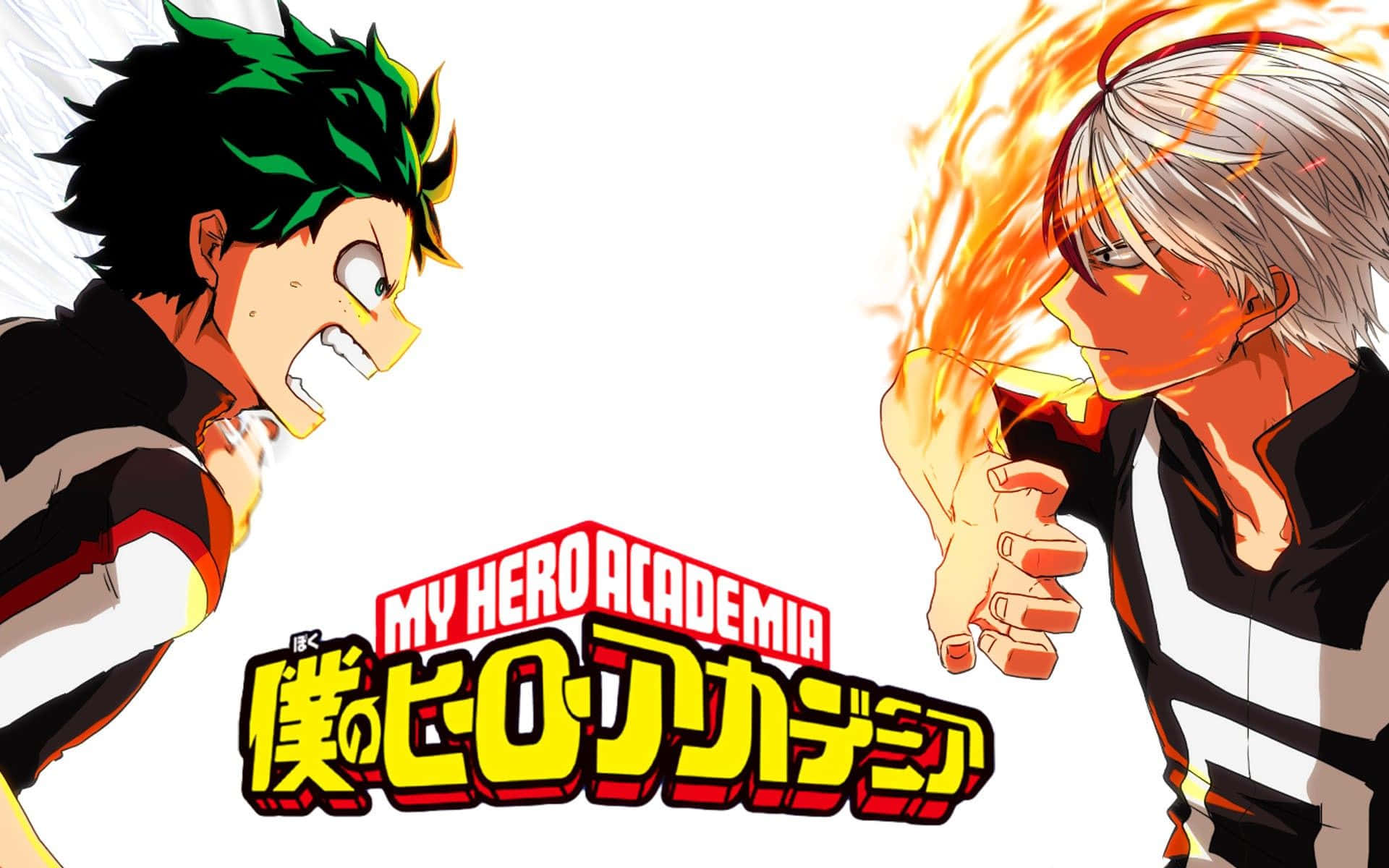 All Might and his students - the My Hero Academia Class
