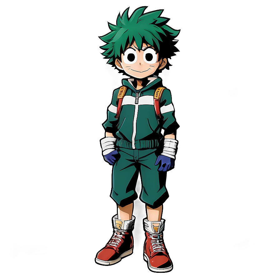 Download My Hero Academia Deku Png Iks54 | Wallpapers.com