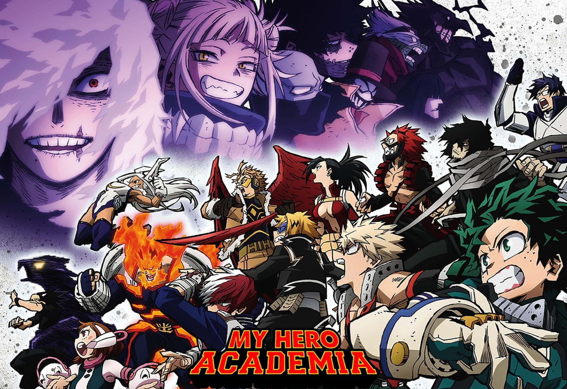 My Hero Academia Epic Showdown Wallpaper