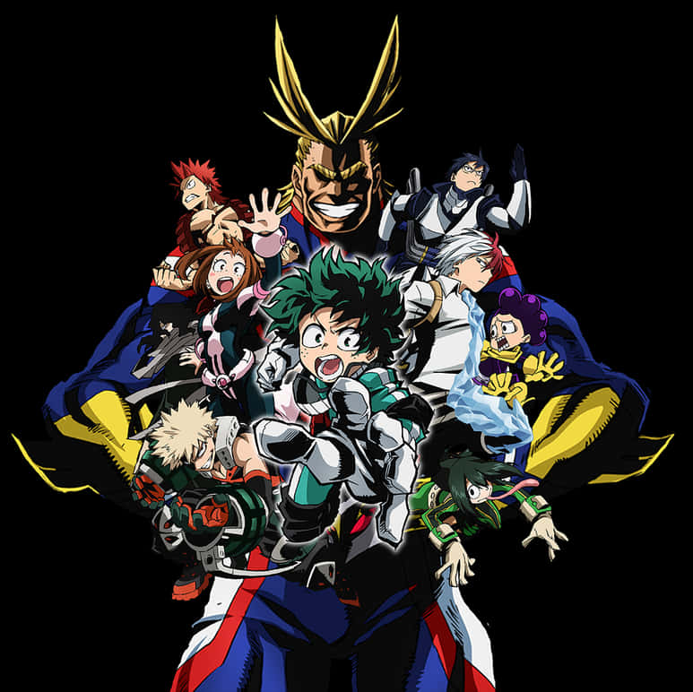 [100+] My Hero Academia Png Images | Wallpapers.com