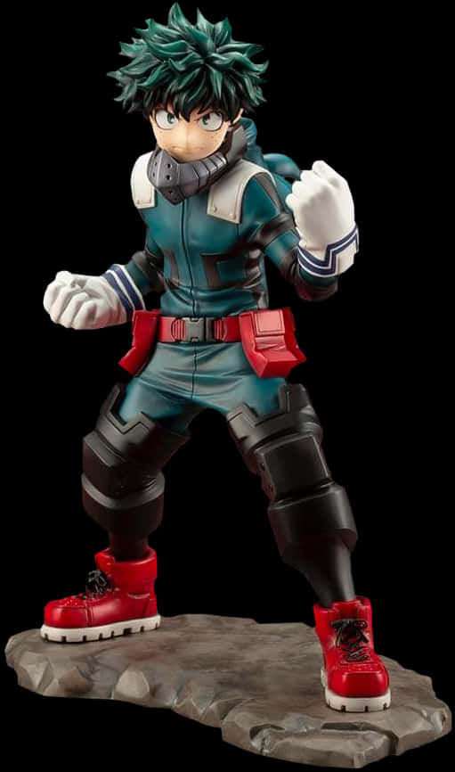 My Hero Academia Izuku Midoriya Figure PNG