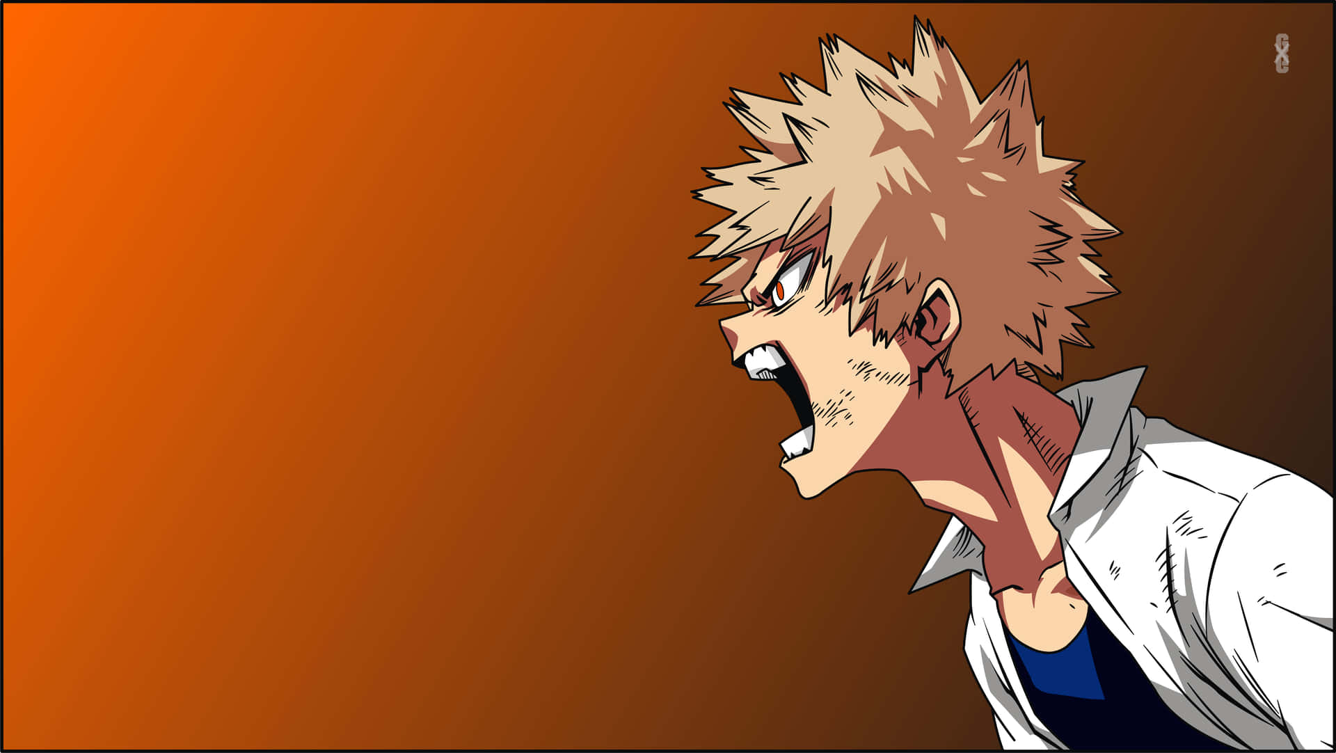 "Be the hero you want to be with the My Hero Academia Laptop!" Wallpaper