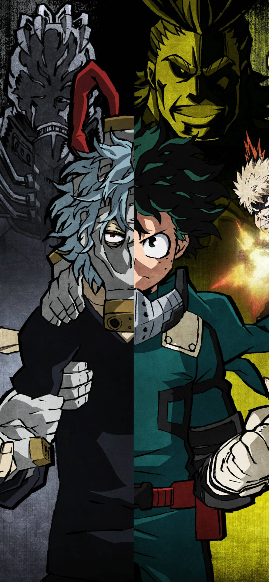 My Hero Academia One For All Phone Wallpaper