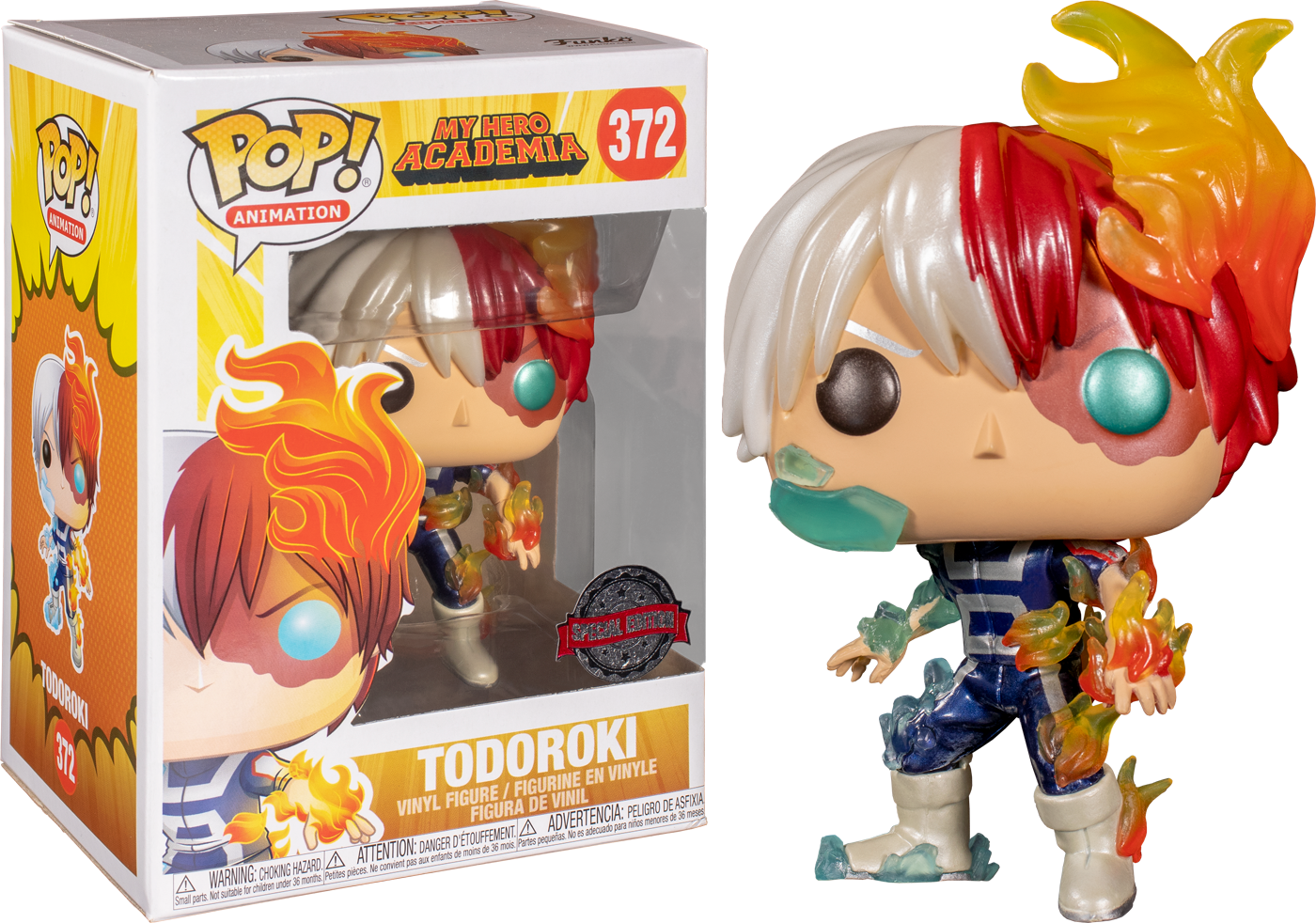 My Hero Academia Todoroki Funko Pop PNG