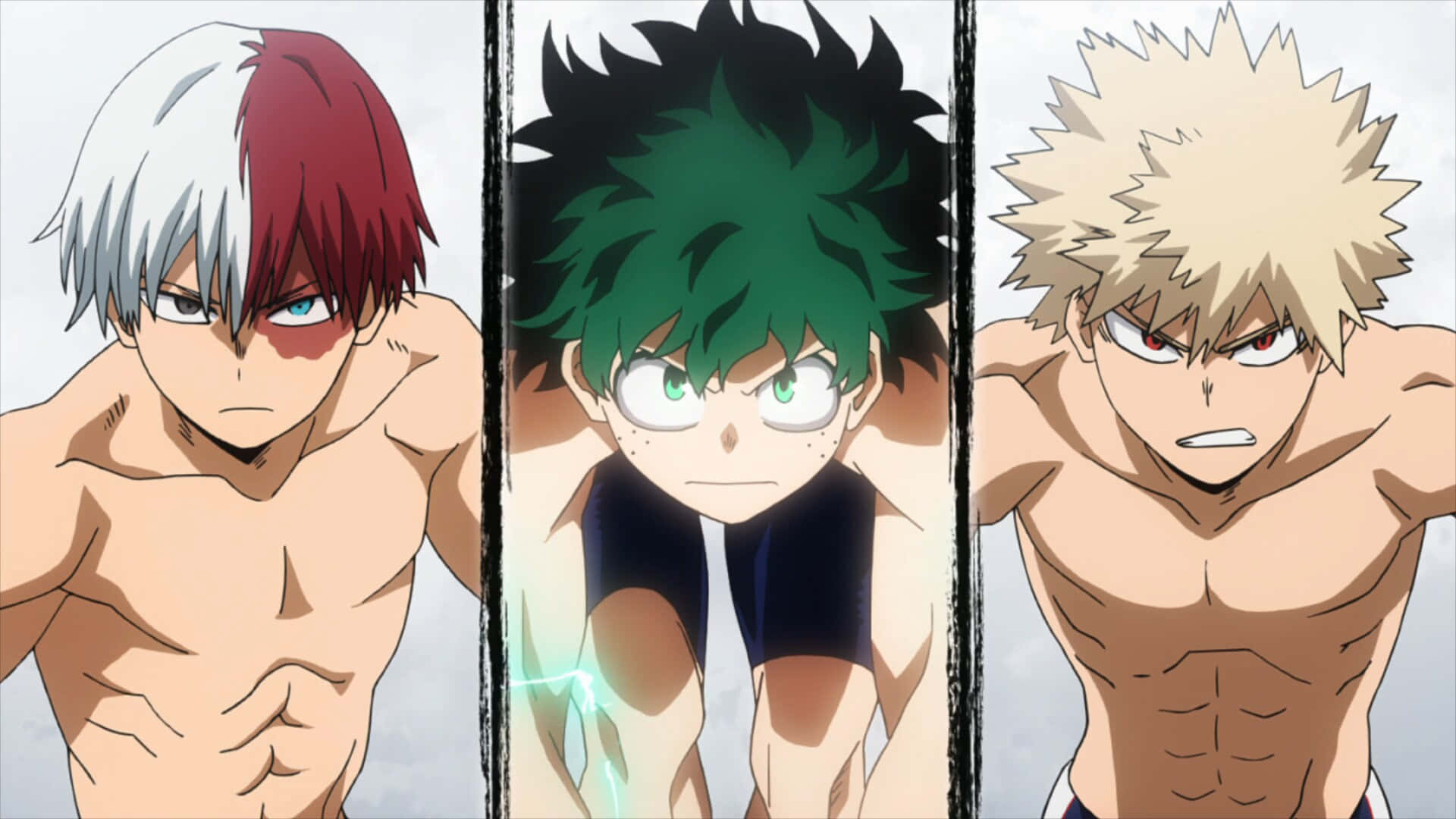 My Hero Academia Trio Barbert Bakgrunnsbildet