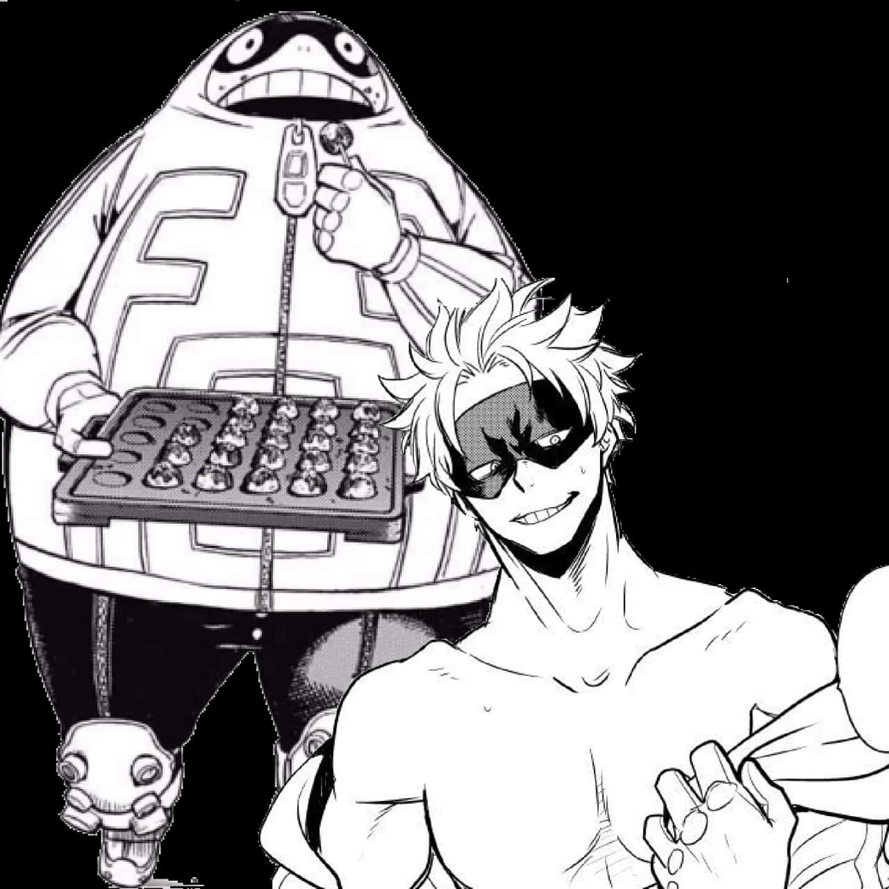 My Hero Academia Twiceand Fat Gum PNG