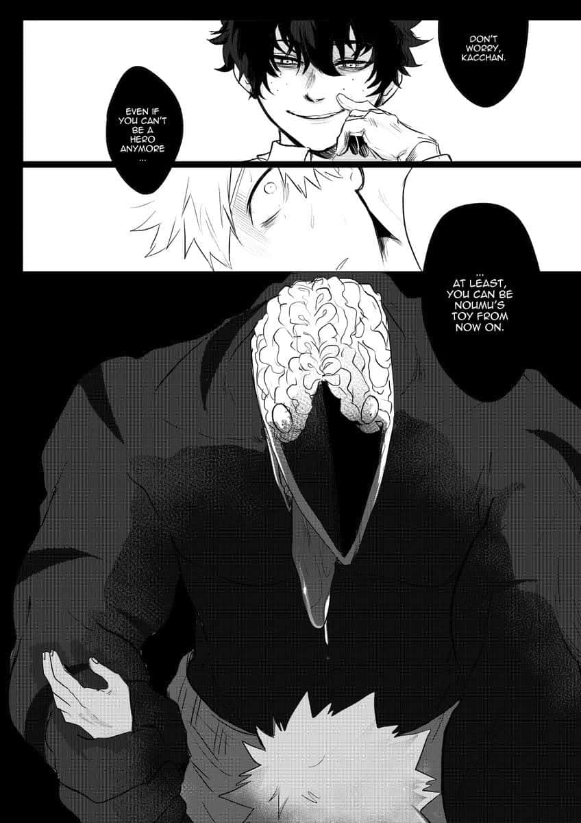My Hero Academia Villain Deku Bakugou Nomu Manga Wallpaper