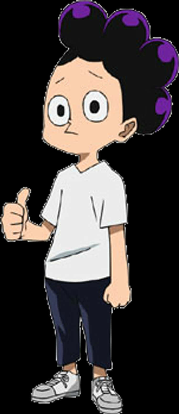 My Hero Academia Young Boy Thumbs Up PNG