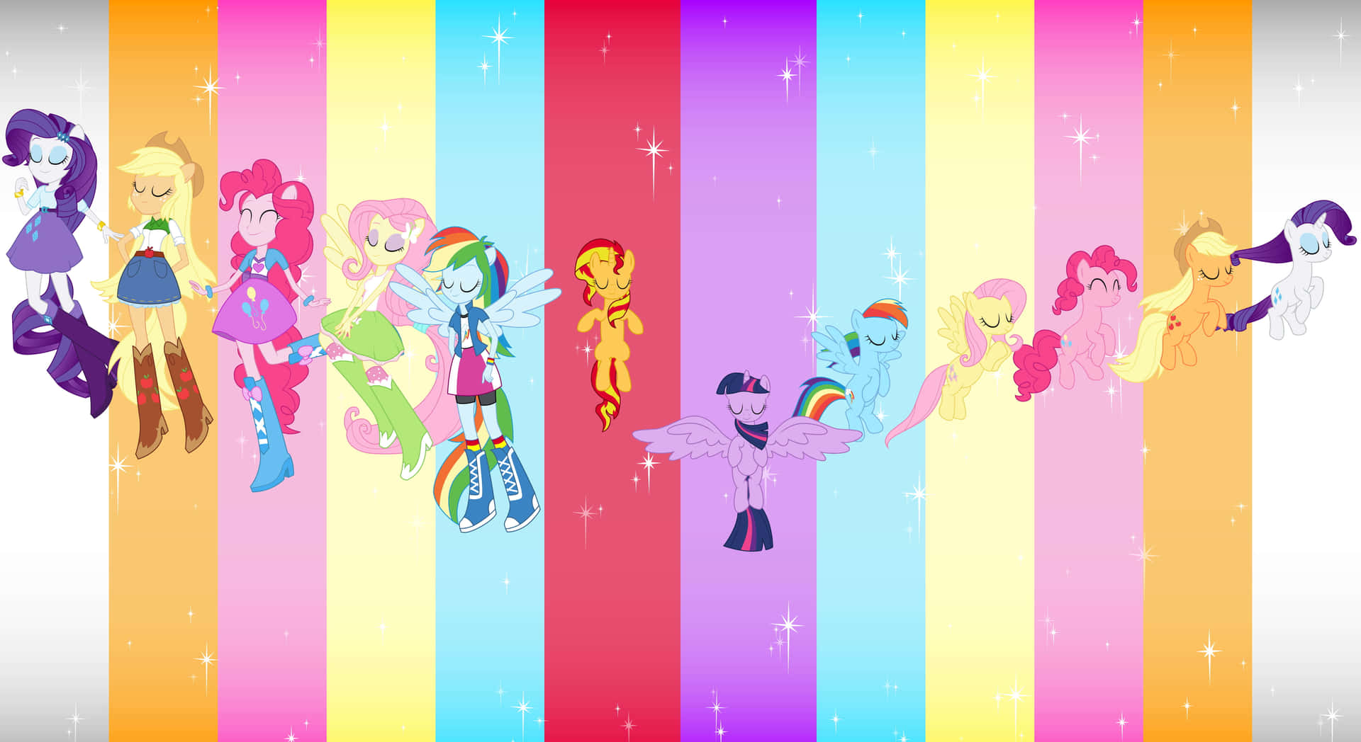 Friendship is magic with My Little Pony!