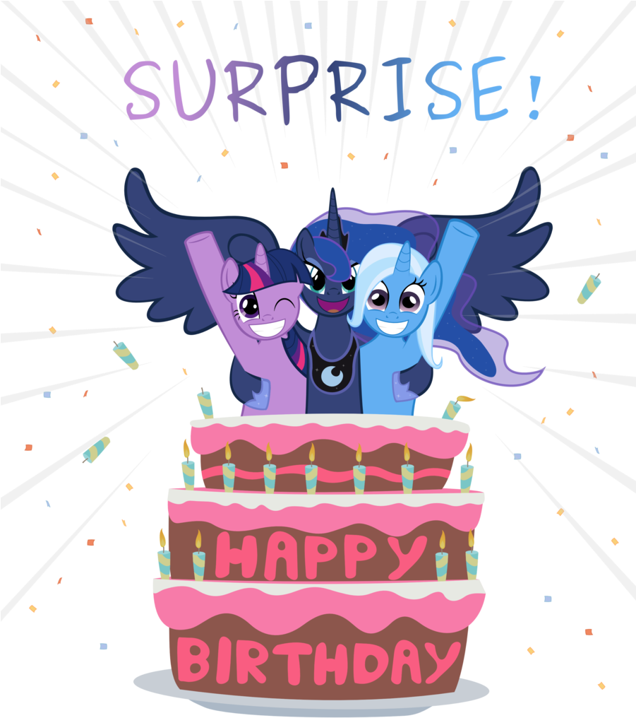 My Little Pony Birthday Surprise PNG