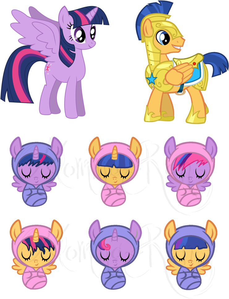 My Little Pony Characters Collection PNG