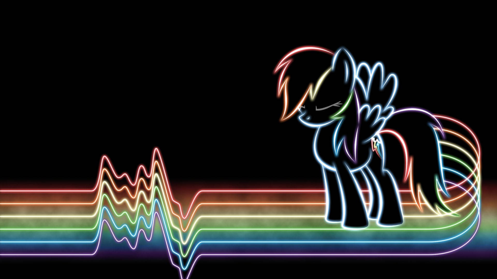 Personalizzail Tuo Desktop Con Il Colorato Mondo Di My Little Pony Sfondo