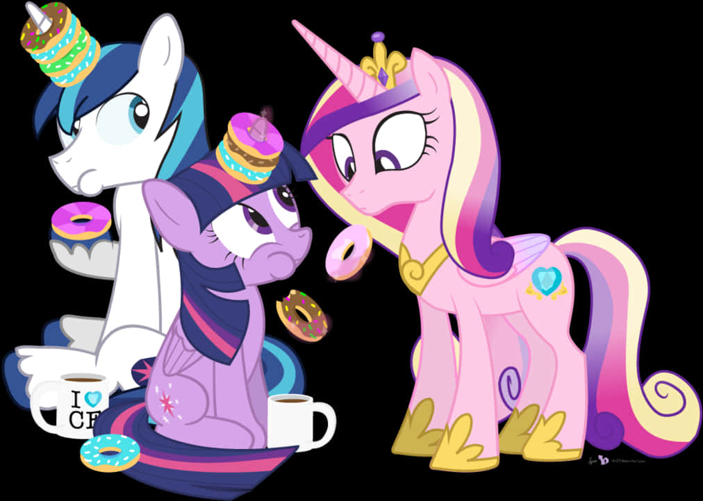 My Little Pony Donut Party PNG