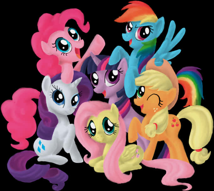 My Little Pony Friends Together PNG