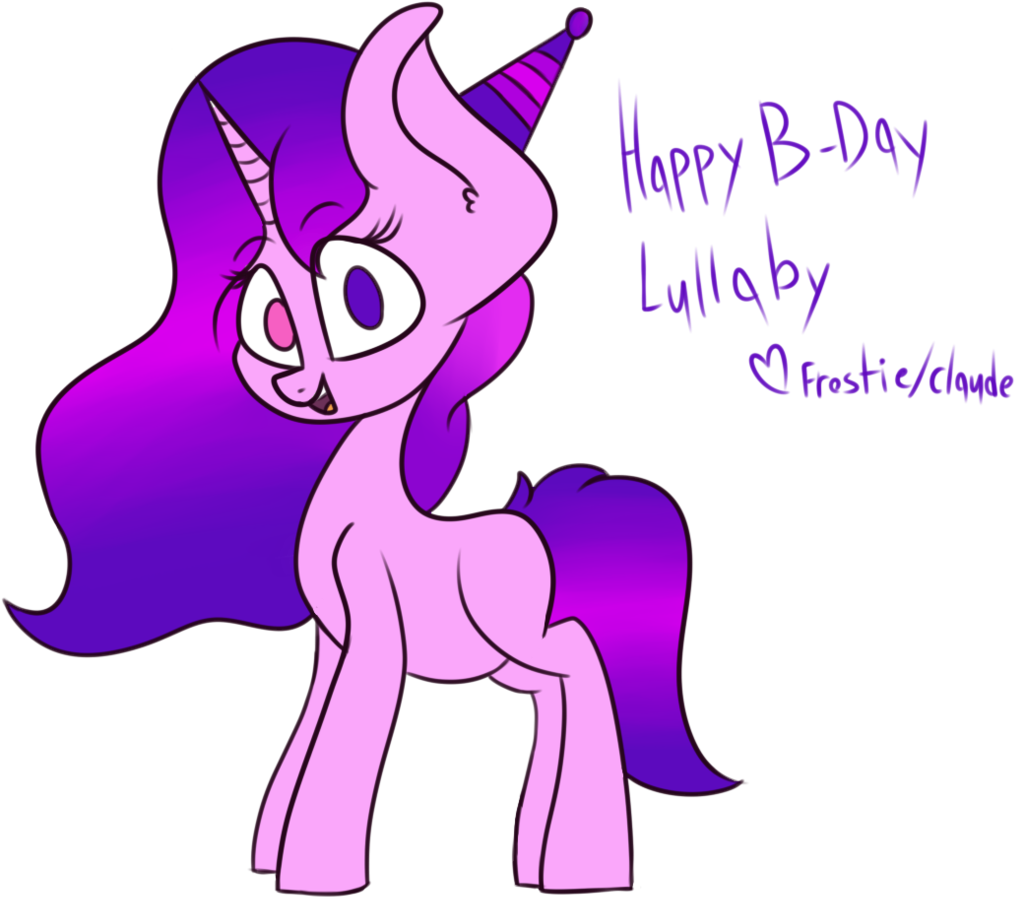 My Little Pony Happy Birthday Lullaby PNG