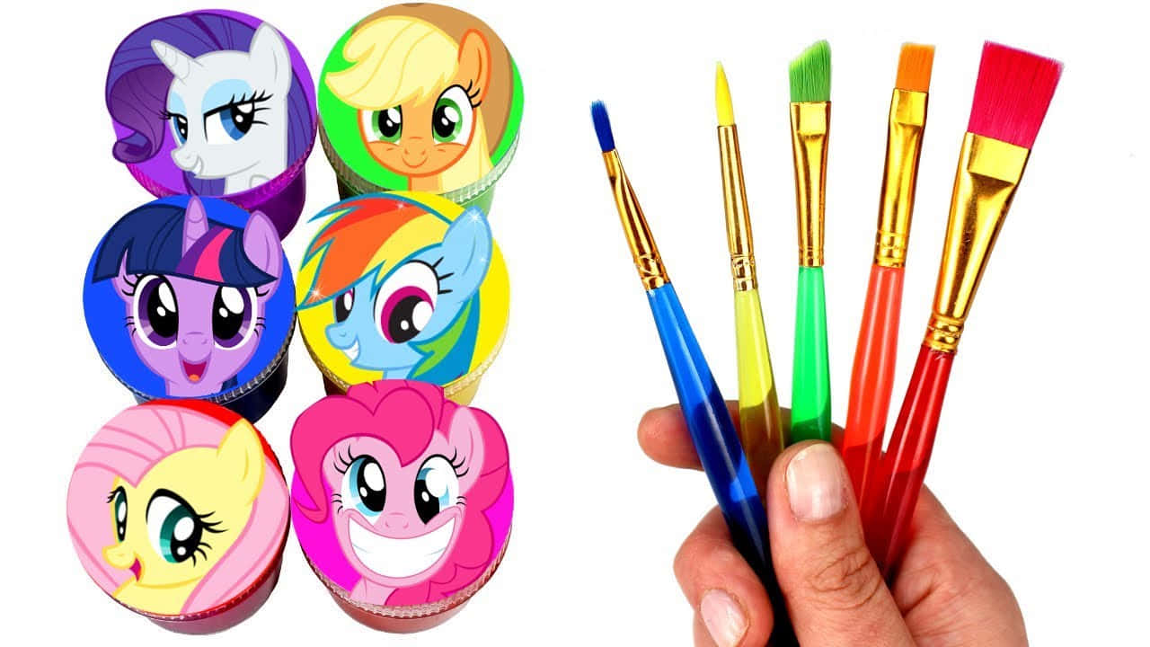 My Little Pony Painting Tools Picture