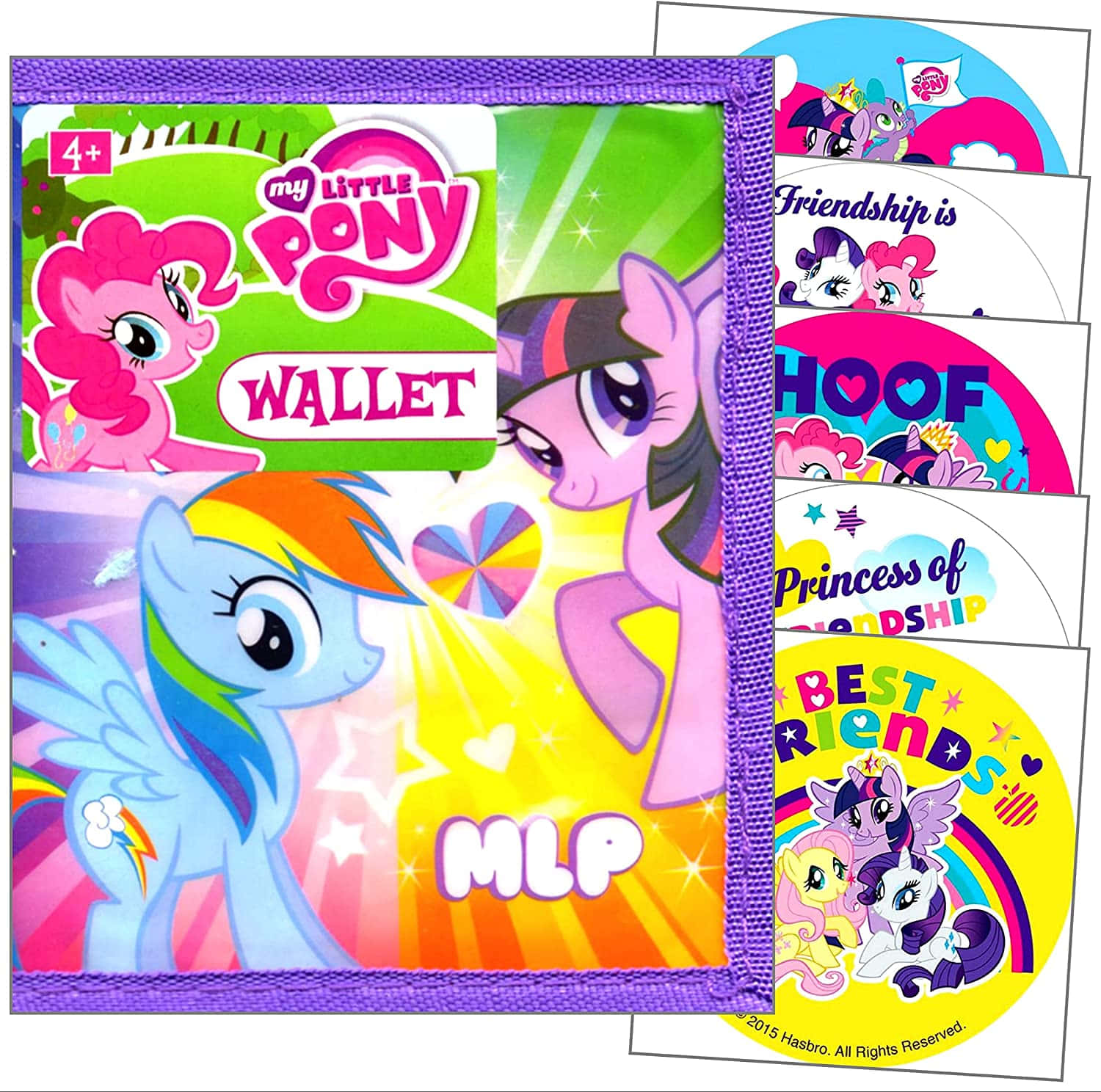 My Little Pony Wallet With Discs Picture
