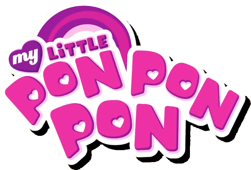 My Little Pony Ponpon Logo PNG