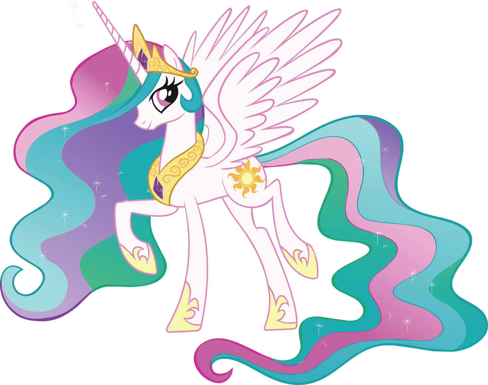 My Little Pony Unicorn Pegasus Illustration PNG
