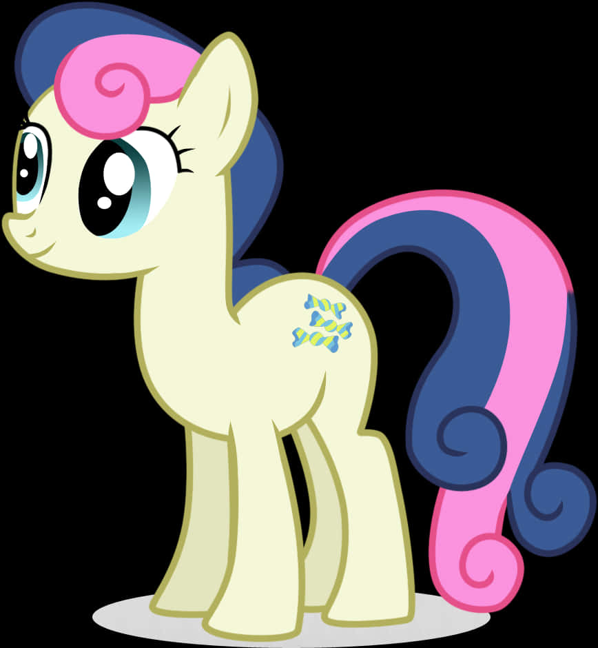 My Little Pony Yellow Character PNG