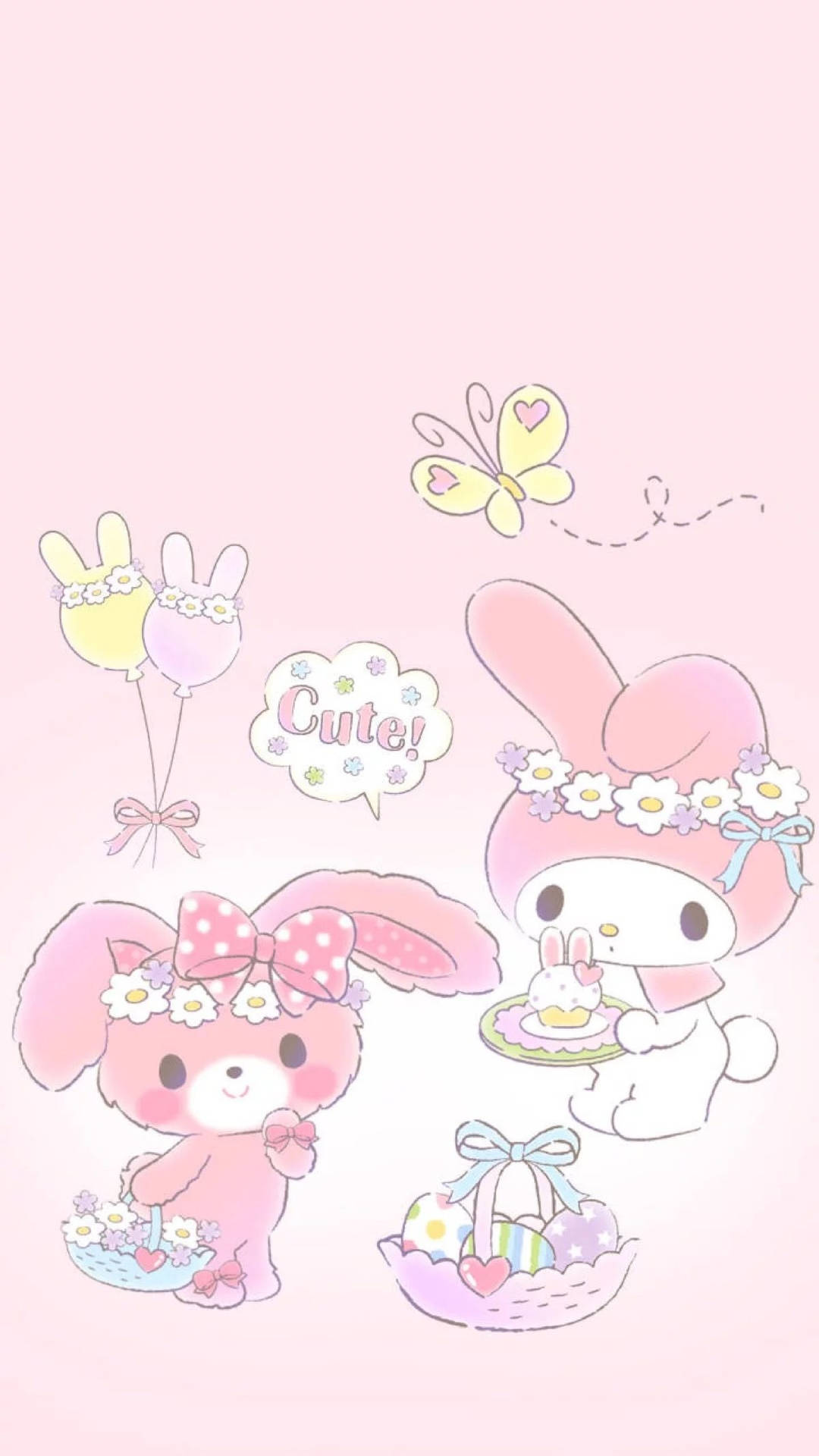 My Melody And Bonbonribbon Sanrio Wallpaper