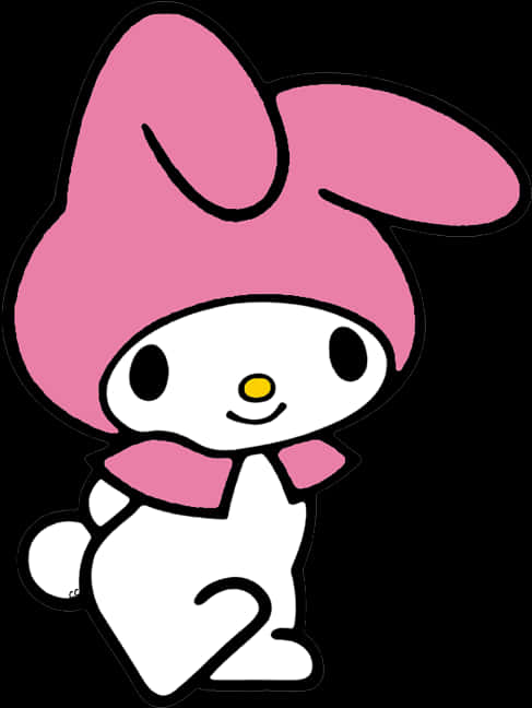 Download My Melody Cartoon Character | Wallpapers.com