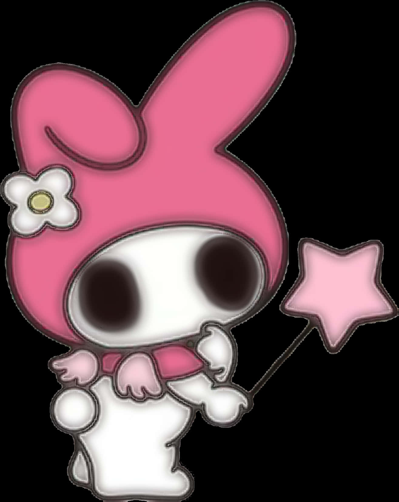 My Melody Costumed Character PNG