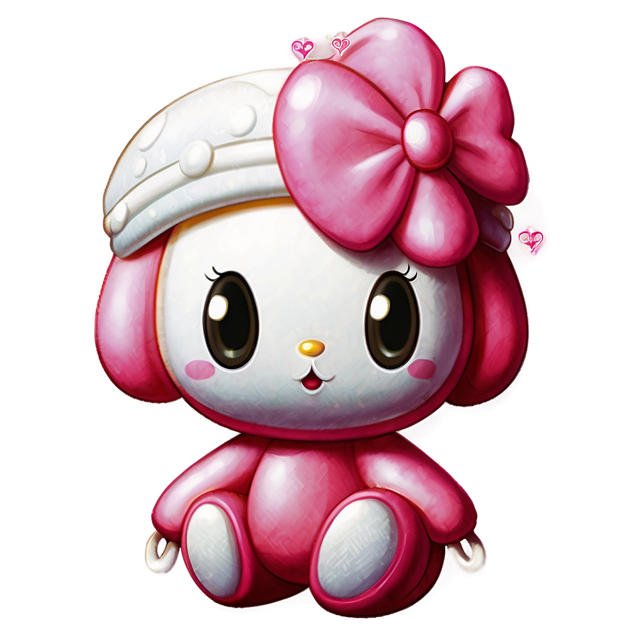 Download My Melody Face Png Trv | Wallpapers.com