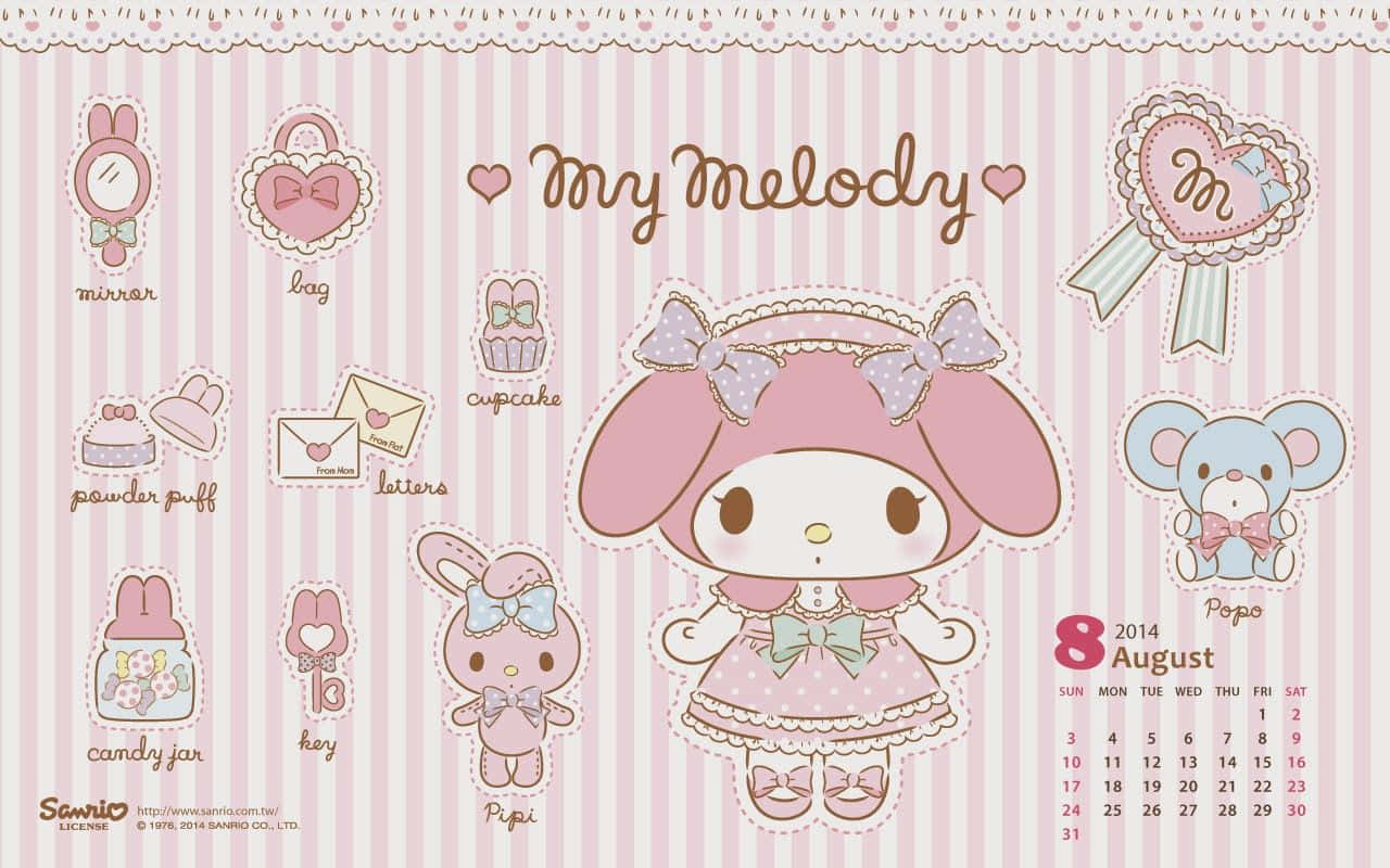 My Melody Aesthetic Wallpapers  Wallpaper Cave