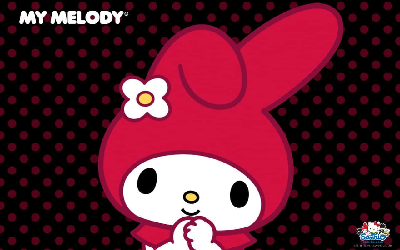 Enjoy the power of My Melody in a sleek laptop then ever Wallpaper