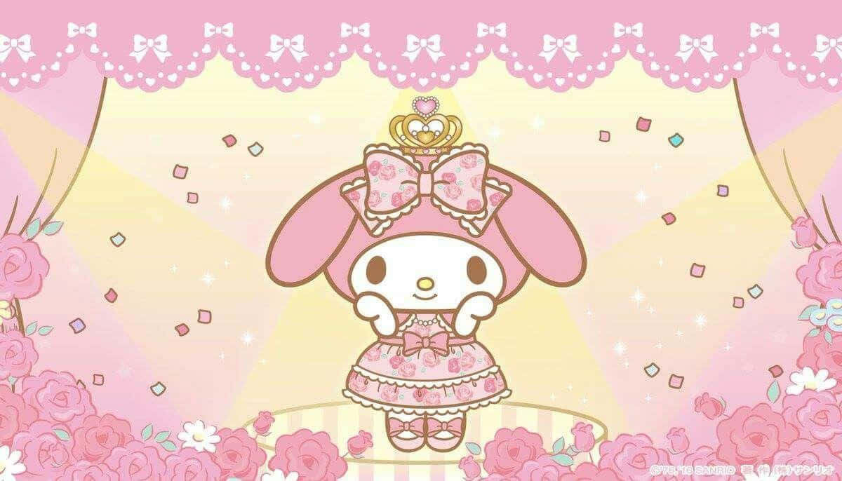 My Melody Laptop by Sanrio - Combining cuteness and utility! Wallpaper