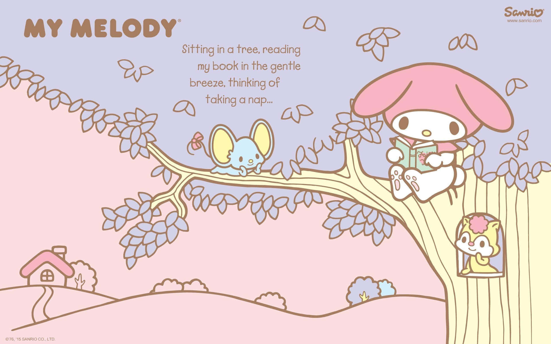 Get the powerful and stylish My Melody laptop and stay ahead of the competition Wallpaper