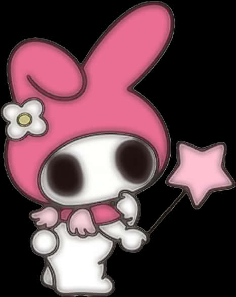 My Melody Magical Wand PNG