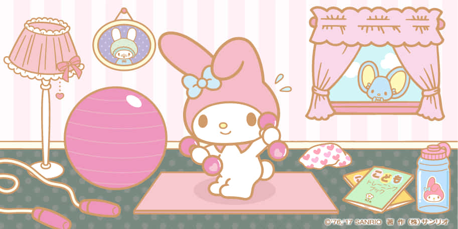 My Melody Playtime Cute Room Decor PNG