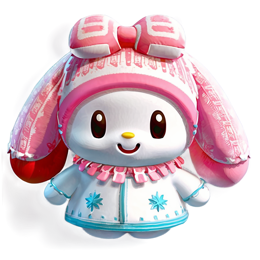 Download My Melody Winter Png 97 | Wallpapers.com