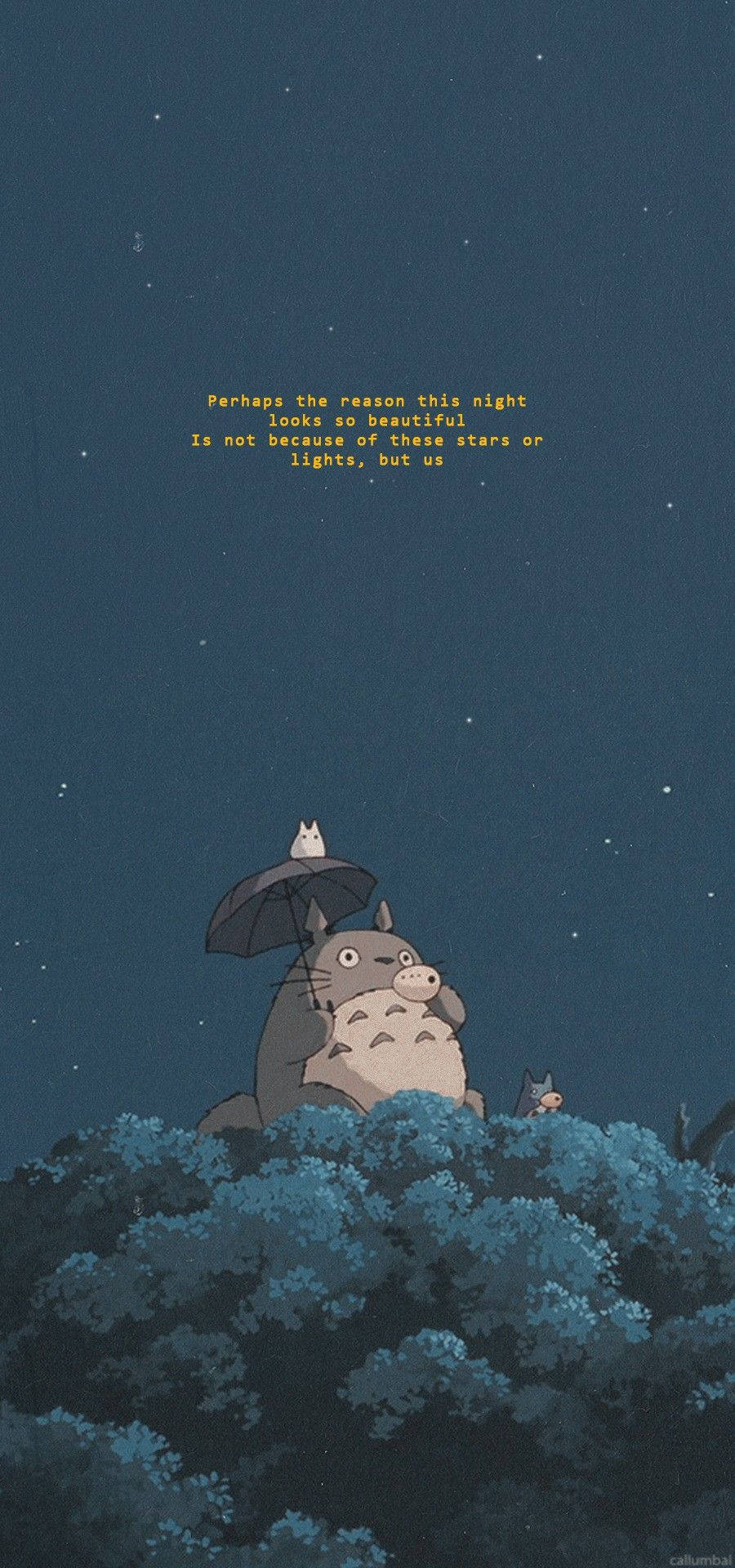 My Neighbor Totoro Friendship Quotes Pinterest Aesthetic Background