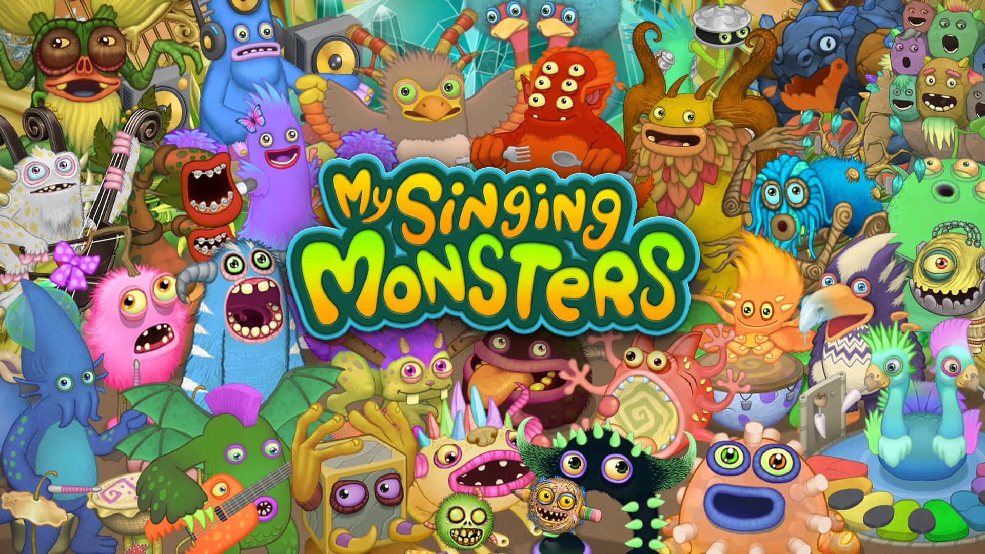 My Singing Monsters Game Cast Wallpaper