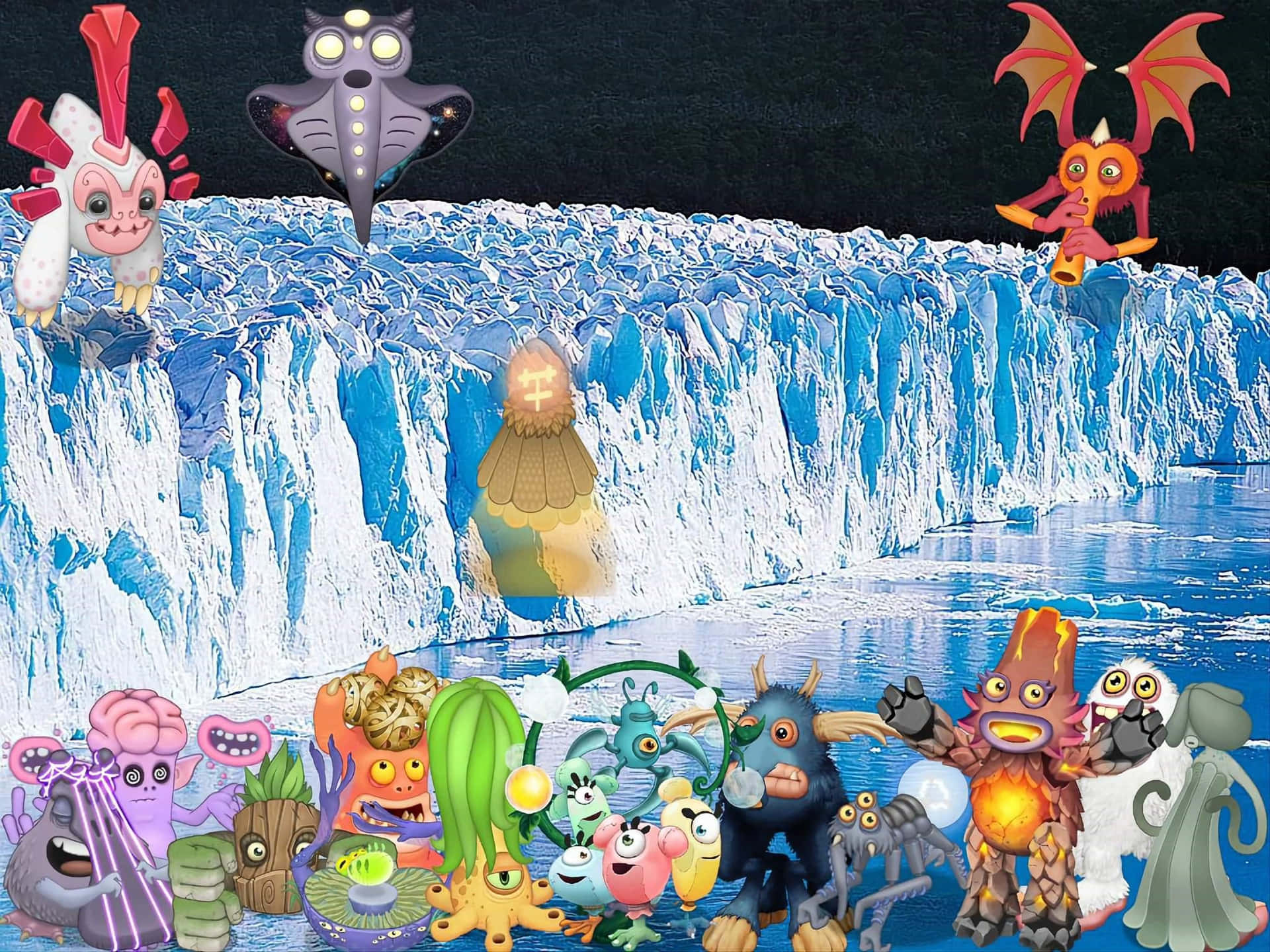 My Singing Monsters Iceberg Backdrop Wallpaper