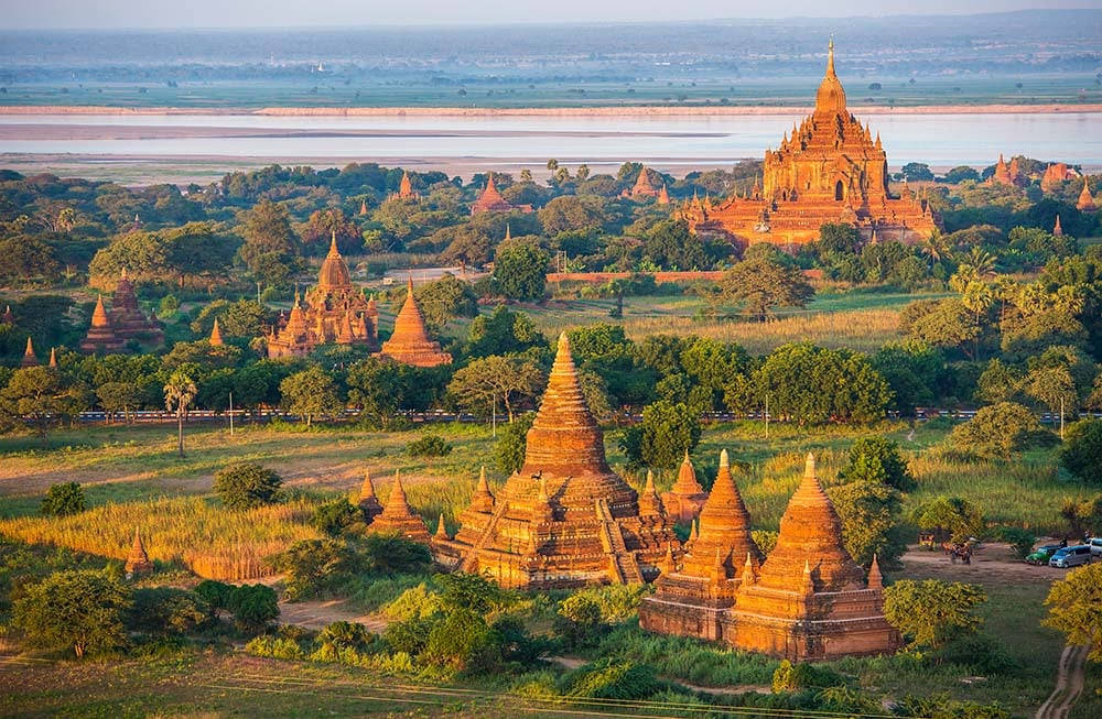 Myanmar Religious Temples Wallpaper
