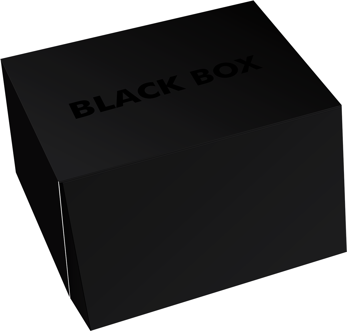 Mysterious Black Box PNG