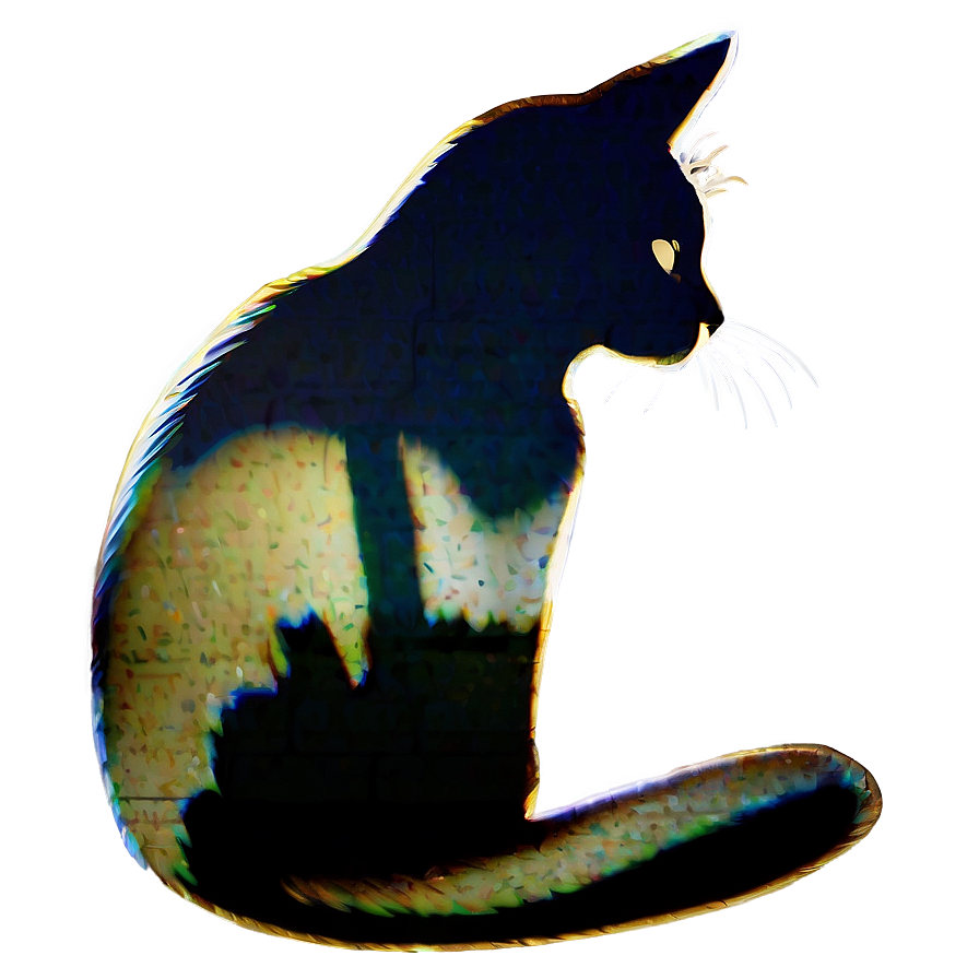 Mysterious Cat Shadow Png A PNG