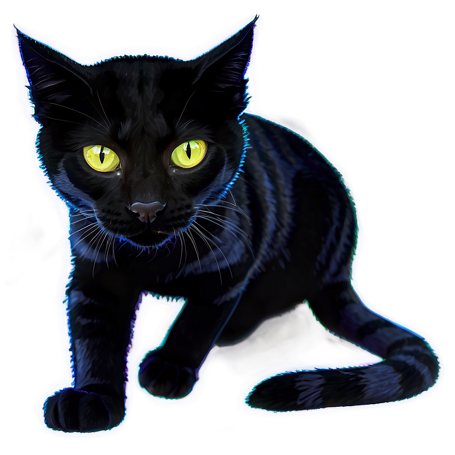 Mysterious Cat Shadow Png B PNG