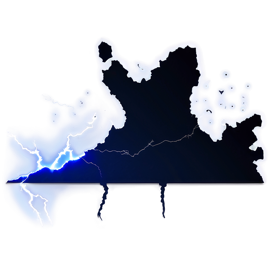 Mysterious Dark Lightning Png Own78 PNG